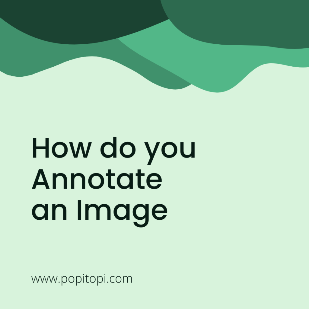 Annotate an Image