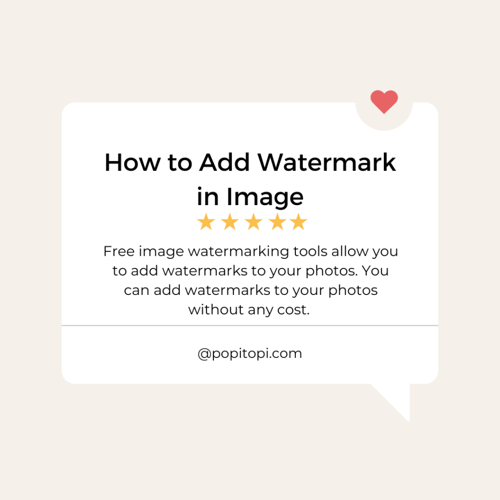 Image Watermarking