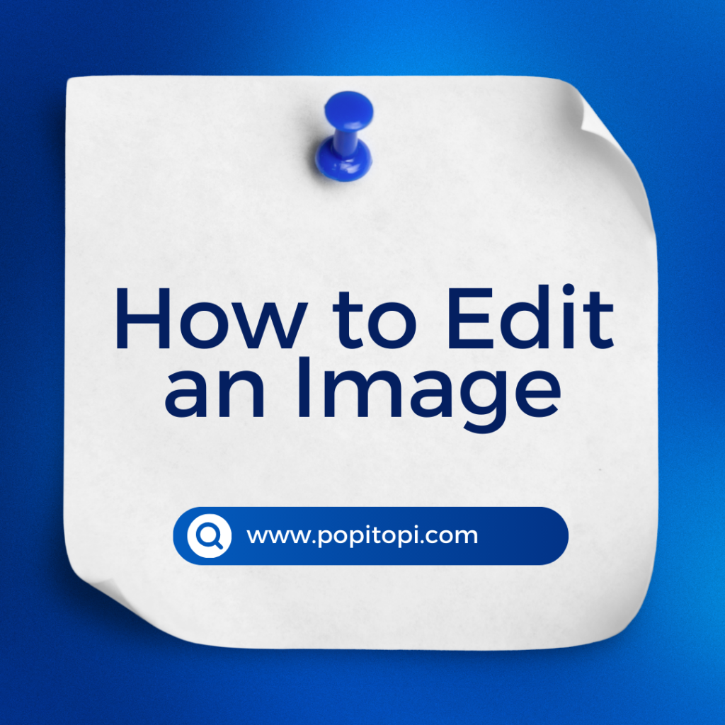 Edit an Image