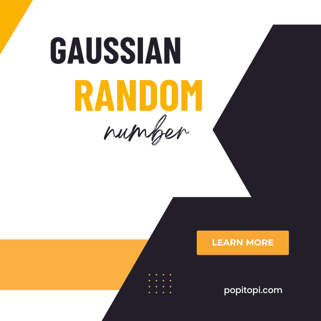 gaussian random number