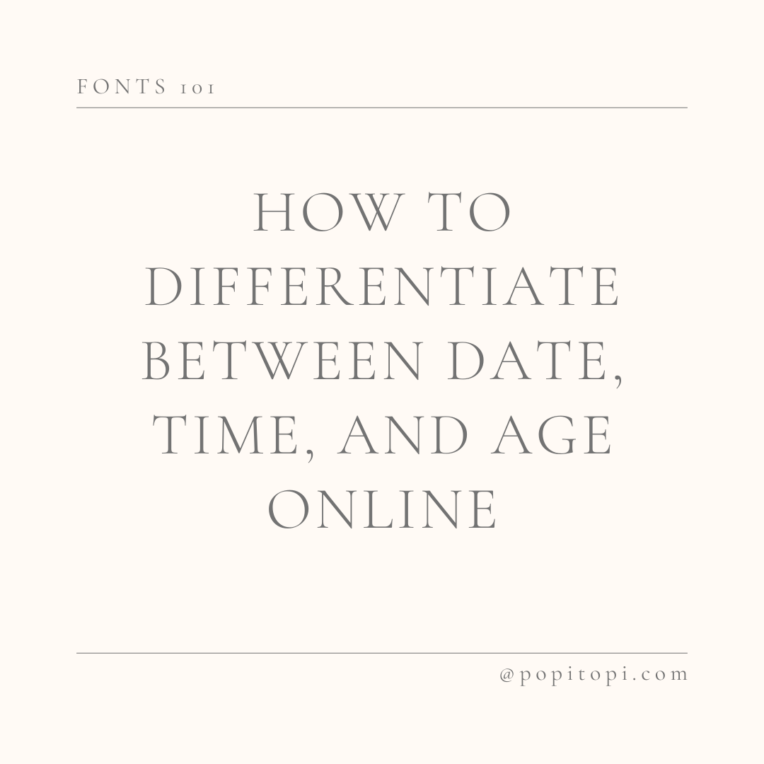 Read more about the article How to Differentiate Between Date, Time, and Age Online