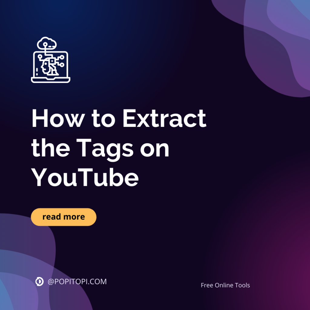 YouTube Tags Extracter