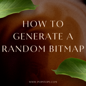 Read more about the article How to Generate a Random Bitmap: Step-by-Step Guide to Creating Randomized Images