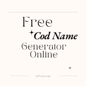 Read more about the article How To Generate Stylish COD ( Call of duty ) Game Names